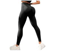 Mingwan Leonie and Co Women's Original Anti-Cellulite 3D Compression Leggings, Leonie & Co Anti-Cellulite Leggings 3D Draining Push Up (UK, Alpha, L, Regular, Regular, Black)