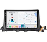 MingXing Android 15.0 2 DIN Car Stereo - 9 Inch GPS Navigation for M-AZDA 3 Ⅲ (2013-2017) | DVD FM BT with Android Auto & CarPlay,Y700S