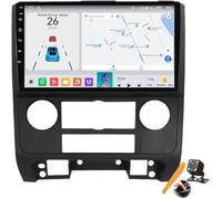 MingXing M6 Pro1,Android 15.0 2 DIN Car Stereo, 9 Inch Touchscreen Replacement for E-scape 2007-2012 | Sat GPS Navigation, DVD Multimedia Player, FM BT Receiver with Android Auto & CarPlay