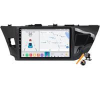 MingXing Y300S,Android 15.0 2 DIN Car Stereo 10 Inch Touchscreen - Wireless Apple CarPlay & Android Auto, GPS Navigation FM Bluetooth Multimedia Player Replacement for T-oyota Corolla 2012-2016