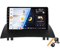 MingXing Y300S,Android 15.0 Car Stereo for R-enault Megane 2 2002-2009, 9 Inch 2 DIN GPS Navigation with Wireless CarPlay & Android Auto, FM BT DVD Multimedia Player