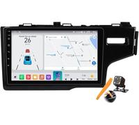 MingXing Y600S,Android 15.0 Car Stereo for H-onda Jazz Fit 2014-2015, Y200s 2GB+64GB Double DIN Car Tablet GPS Navigation with DVD FM BT Receiver, Support Android Auto & Apple CarPlay