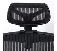 New Headrest for Herman Miller Classic and Remastered Aeron Office Chair Black/Graphite Headrest Only - Chair Not Included (for Classic Aeron)