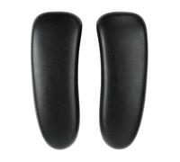 MingYi.office Vinyl Arm Pads Caps for Remastered Aeron Chair Graphite Black, Can not fit Classic Aeron.