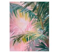MINGYTN Wall Art Canvas Prints Canvas Painting Beach Girly French Summer Cactus Palm Tree Sea Turtle Seashells Wall Art Room Home Decor(G,40X50cm)