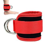 MINGYU Cable Ankle Strap,Sweatproof Ankle Cuffs for Cable Machine - Ankle Bands for Working Out Leg Exercises D-for Gym Workouts Glutes Legs Strength