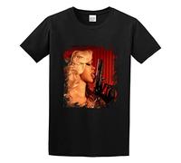 MINGYU VINIBABY Men's Cardi B Gunpoint Cotton T Shirt Black XXL