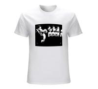 MINGYU VINIBABY Men's The Lady from Shanghai Orson Welles Pre Shrunk T-Shirts White M