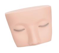 Mingzhe 3 Layer Lash Mannequin Head Practice for Beginners (White Skin Color)