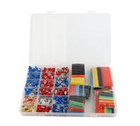 mingzhe 678PCS Car Cable Wire Electrical Set 350PCS Terminals Connectors 328PCS 2:1 Shrinkable Tube Heat Shrink Tube With Assorted Box for Automotive Electrical Repairs and Projects