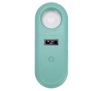 mingzhe Animal Chip Scanner LED Magnifying Glass 134.2KHz Portable Reader Pet Management 30 Sets Data Storage Green