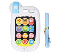 Mingzhe Arabic Learning Machine Educational Toy Phone Portable Interactive Arabic Language Learning Device with Quran Nursery Rhymes for Muslim Kids ABS Material 15x8x1 5cm