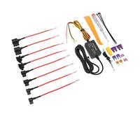 Mingzhe Dash Cameras Hard Wire Kit, 12V-28V to 5V USB Adapter, Overheating Protection, Built-in Switching Power Supply, 24-Hour Continuous Power, Tidy Hidden Wiring, ABS,Rubber,Metal (TYPE C)