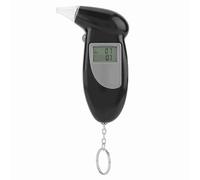 Mingzhe Digital Alcohol Tester, Portable Breath Analyzer with Key Chain, LCD Screen and Audible Alert, Easy to Use, Lightweight, Compact Design, Prevent Drunk Driving, (Comes with 10 Breathing