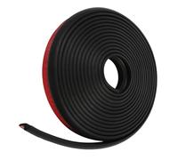 mingzhe EPDM Rubber Z Shape 4M Universal Car Truck Motor Door Window Rubber Seal Hollow Weather Strip, Offering Maximum Protection to Your Paintwork Along the Door Edge, Easily