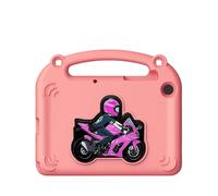 Mingzhe EVA Foam Protective Case for TAB A9 Plus A11 Plus Shockproof Tablet Cover with Built in Stand Lightweight Durable Kid Friendly Rainproof Design 27.5x23.9x2.5cm (Pink)