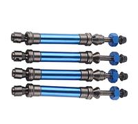 Mingzhe Front Rear Drive Shaft Metal Transmission Axle High Performance Slash 4X4 1/10 RC Car (Dark Blue)