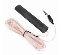 Mingzhe High Sensitivity FM Radio Aerial, AV Power Amplifier Antenna with 3.2m Wire, Suitable for Home Radio