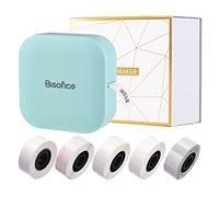 mingzhe Label Maker Machine Mini Pocket Thermal Label Printer Portable Inkless Sticker Printer for Home Office Organization Study Journal White Green Optional 98g (GR-4)