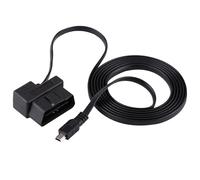 mingzhe OBD2 USB Cable 180cm Car OBDII OBD2 EOBD 16pin Extension Cable with Mini USB, for HUD Head-up Display