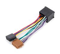 Mingzhe Radio Adapter Harness, Simple Installation, Plug and Play, Just Plug the Adapter Between the Car's Wiring and the New Radio! Lightweight ABS Material, Direct Replacement for