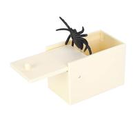 mingzhe Simulation Fake Spider Box Funny Trick Prank Toy, Highly Simulated and Lifelike, Great for Halloween April Fool's Day, Safe and Non-