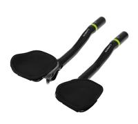 Mingzhe TT Handlebar Aero Bars Triathlon Racing Bike Handlebar Full Carbon Construction Lightweight Durable for Road Bikes Triathlon Riders Green Grey Red Optional (Green)