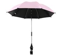 Mingzhe Universal Parasol Baby Stroller Pushchairs Buggies Protection Sun Shade 360° Rotatable Stroller Parasol (Pink)