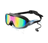 Minhaxue Swimming Goggles Ergonomic 180 Degree View Anti Fog Eye Gear with