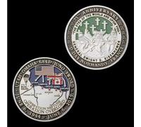 MINHBDER Commemorative Coins 75Th Anniversary Of D-Day Souvenir Coin Gold/Silver Plated Veteran Collection Gifts