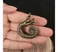 MINHBDER Commemorative Coins Nautilus Brass Decorative Figurines Marine Animals Metal The Oldest Living Organism On Earth Souvenir Gift