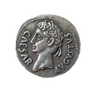 MINHBDER Commemorative Coins Reproduction Ancient Roman Silver Plated Decorative Souvenir Coin Collection Gifts