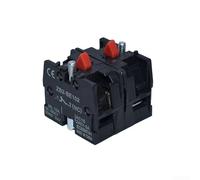 Minhe 10 Pcs Push Button Switch Auxiliary Contacts Copper 1NO 1NC For XB2 BE101C BE102C 22mm Hole 10A Industrial Control Panel Parts(ZB2-BE101)