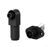 Minhe 1500V DC Single Core Quick Coupling PV Connector For Renewable Energy Installations Silver Plated Red Copper Terminals Withstand Voltage 5000V DC 60s(150A)