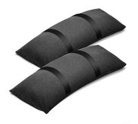 Minhe 2-Pack Umbrella Base Weights | 49Lbs Each Fillable Sandbags for Offset Umbrellas | Outdoor Patio, Garden, Backyard Canopy Stabilizing Bags