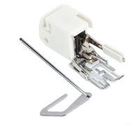 Minhe #214875014 Even Feed Walking Foot, Even Feed Walking Foot with Quilting Guide 5mm for 214875014, Low Shank Presser Foot for Janome Elna and Most Low Shank Sewing Machines, Plastic Metal