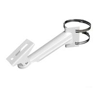 Minhe 360° Rotatable Steel Camera Mount 26cm White | Full 360Â° rotation, 90Â° tilt angle, sturdy steel plate, painted finish, cable management holes