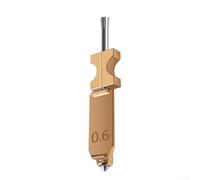 Minhe AD5X Nozzle For 3D Printers Using Hardened Stainless Steel To Support Reliable Performance In Continuous High Heat Scenarios(0.6mm)