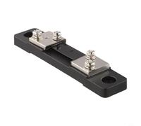 Minhe Current Shunt Resistor 75mV for DC Ammeter 50A 100A, External Test Meter Accessory with High Accuracy, Suitable for Industrial Measurement and Inspection Equipment(50A)