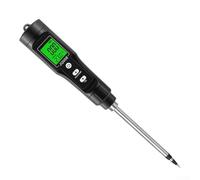 Minhe Digital Soil Tester, IP67 Waterproof With Temperature Compensation, Accurate Readings From 0 To 10 00 MScm For Gardening Applications(extension cord)