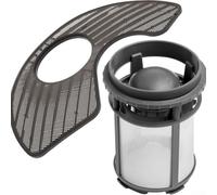 Minhe Dishwasher Pump Filter Replacement Abs Plastic Filter Screen Water Debris Trap for Kenmore Dishwasher Parts Quick Install Spare Accessories for Kitchen Appliance Maintenance