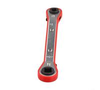 Minhe Double Headed Ratchet Wrench HVAC Square Valve Tool(B)