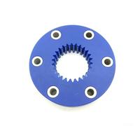 Minhe Drive Pulley Gear Assembly 48-50005-00, 6 Bolt Coupling for Carrier X2/X4, Robust Metal Design to Improve Compressor System Efficiency(wheel)