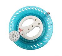 Minhe For Crystal For Kite String Pulley With ABS Construction For Smooth Line Handling And Outdoor Use Suitable For For Kite Flying And Fishing Activities(Blue22CM)