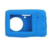 Minhe for Kodak PIXPRO FZ45 Silicone Case - Long-Lasting Soft Protective Cover for Digital Camera - Anti-Dust Shockproof Skin - Precise Cutouts for Buttons Ports(Blue)