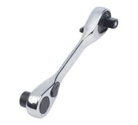 Minhe for mini 1/4 Inch Double Ended Ratchet Wrench Set Offset Design | Quick Change Socket Screwdriver 72-Tooth Mechanic Hand Tool for Hard to Reach Nuts Bolts
