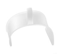 Minhe Garden Concrete Edging Tool with Ergonomic Handle | for Creating Smooth Curved Borders and Lawn Landscaping DIY Projects White Plastic Cement Molding Device