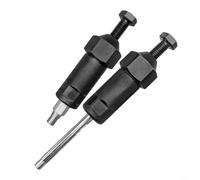 Minhe Grease Fitting Cleaner Tool with Long and Short Shaft | Spiral Pressure Structure for M6 M8 for m10 Zerk Fittings, High Strength Steel Unclogger for Excavators Trucks Agricultural