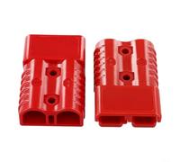 Minhe Heavy Duty Battery Connector Set Of 2 With Silver Plated Contacts For Enhanced Conductivity In High Temp Use(Red)