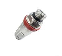 Minhe High-Pressure Hydraulic Quick Connectors for Tractors, 25 MPa & 120 Galvanized Steel Fittings with Dust Cap, G1/2 / G3/8 Female Thread, for Agricultural and Industrial Applications(B)